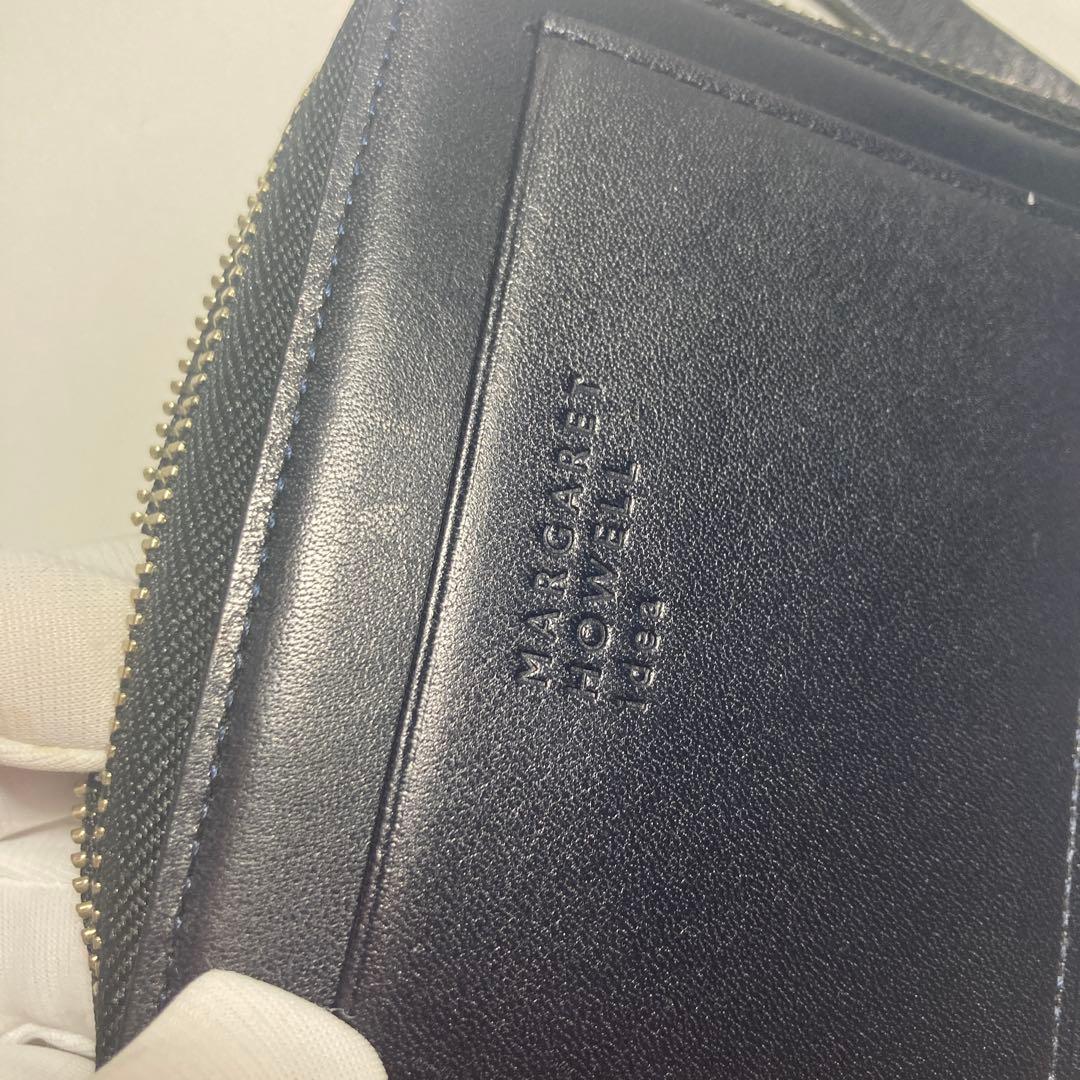 MARGARET HOWELL 濃紺二つ折り財布