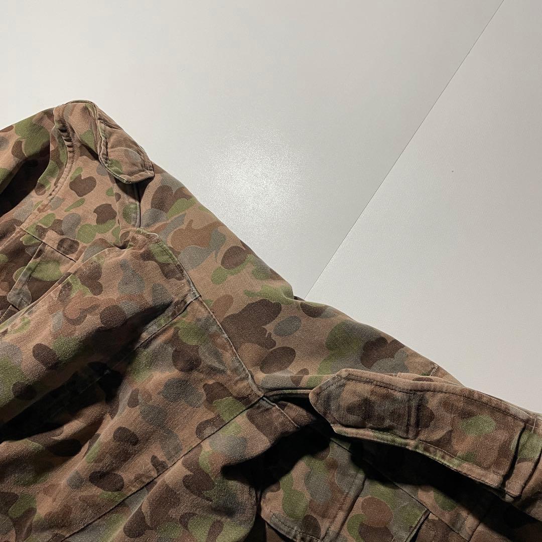 70s- オーストリア軍PEA DOT CAMO フィールドコート モッズコート