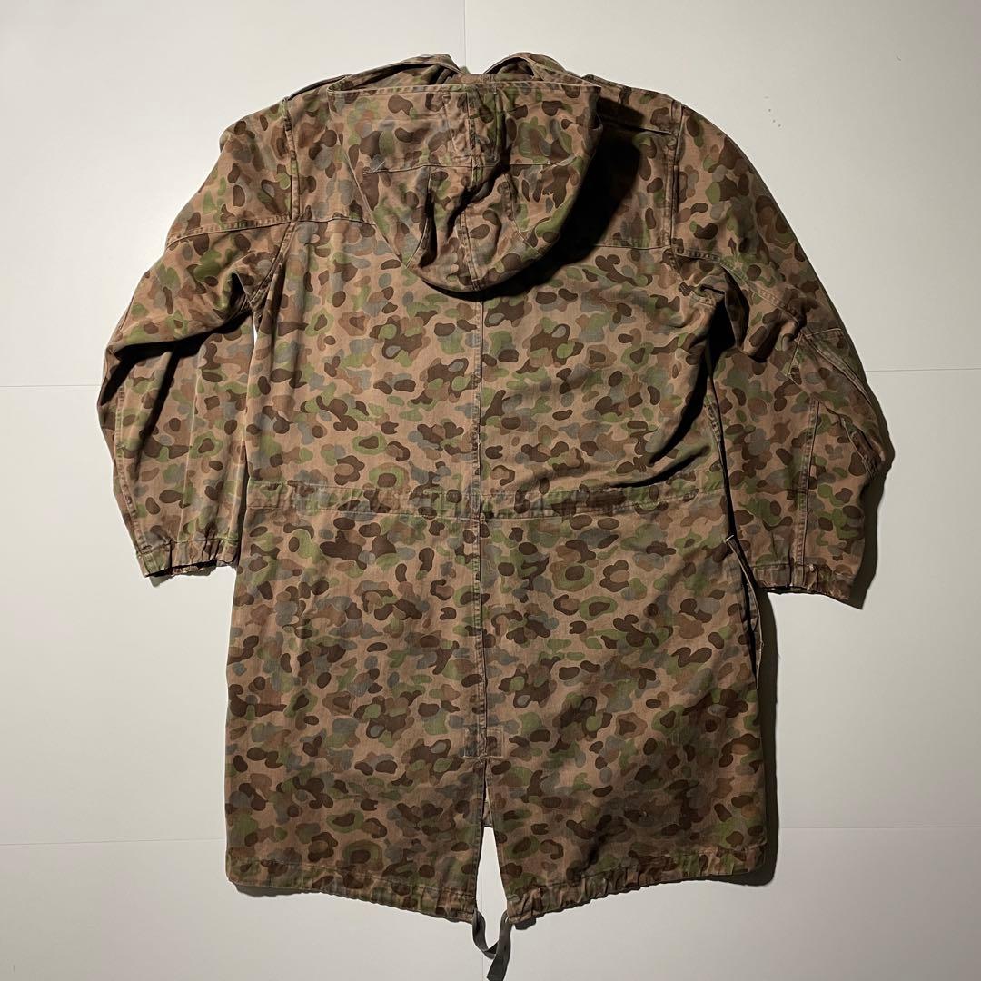 70s- オーストリア軍PEA DOT CAMO フィールドコート モッズコート