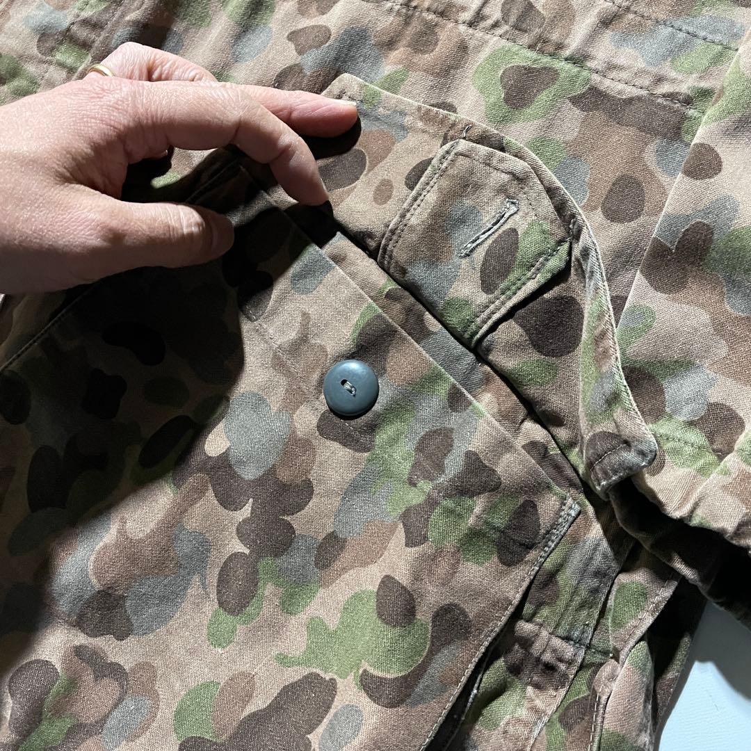 70s- オーストリア軍PEA DOT CAMO フィールドコート モッズコート