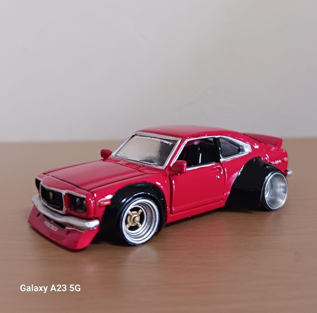 トミカ改造マツダサバンナGTレーシングRX-3街道レーサーグラチャン仕様