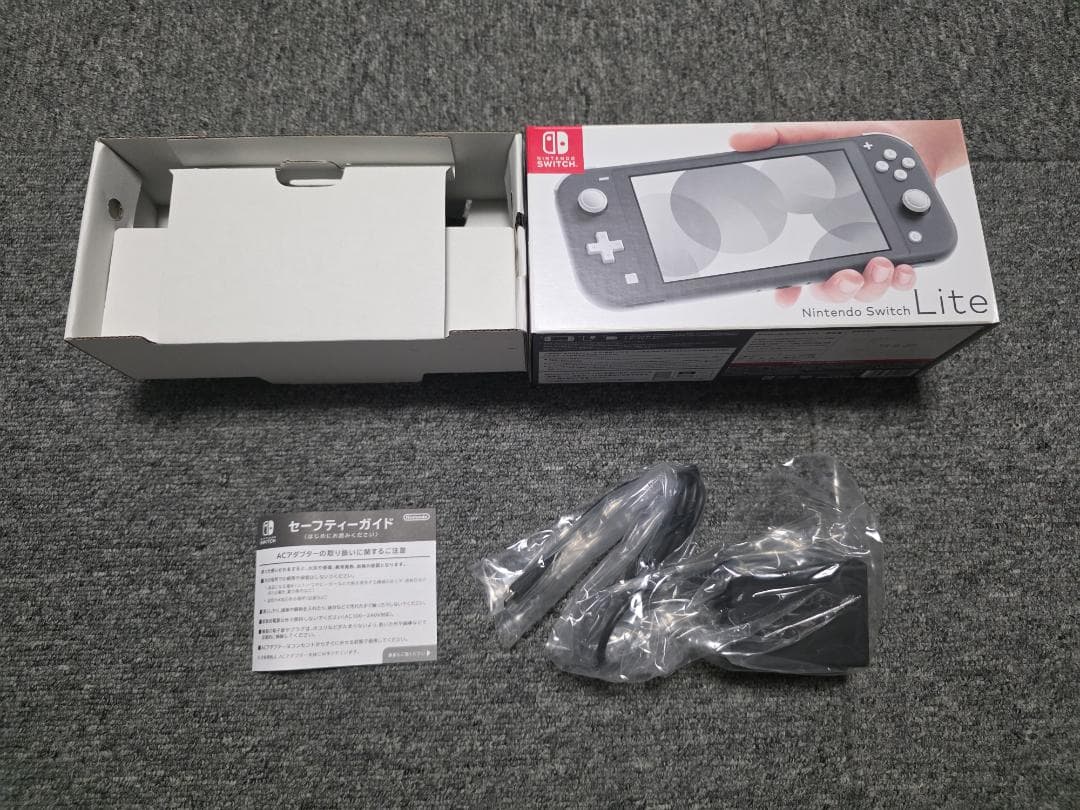 Nintendo Switch Lite グレー 本体 microsd512GB