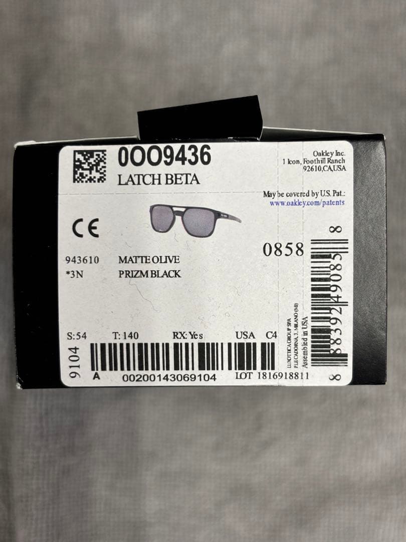 小物 Oakley Latch Beta MarcMarquez Collection