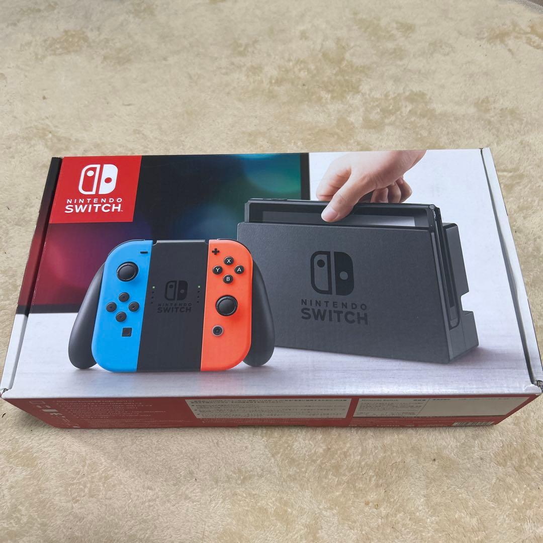 【箱付】Nintendo Switch 本体 Joy-Con ドック 充電器付き