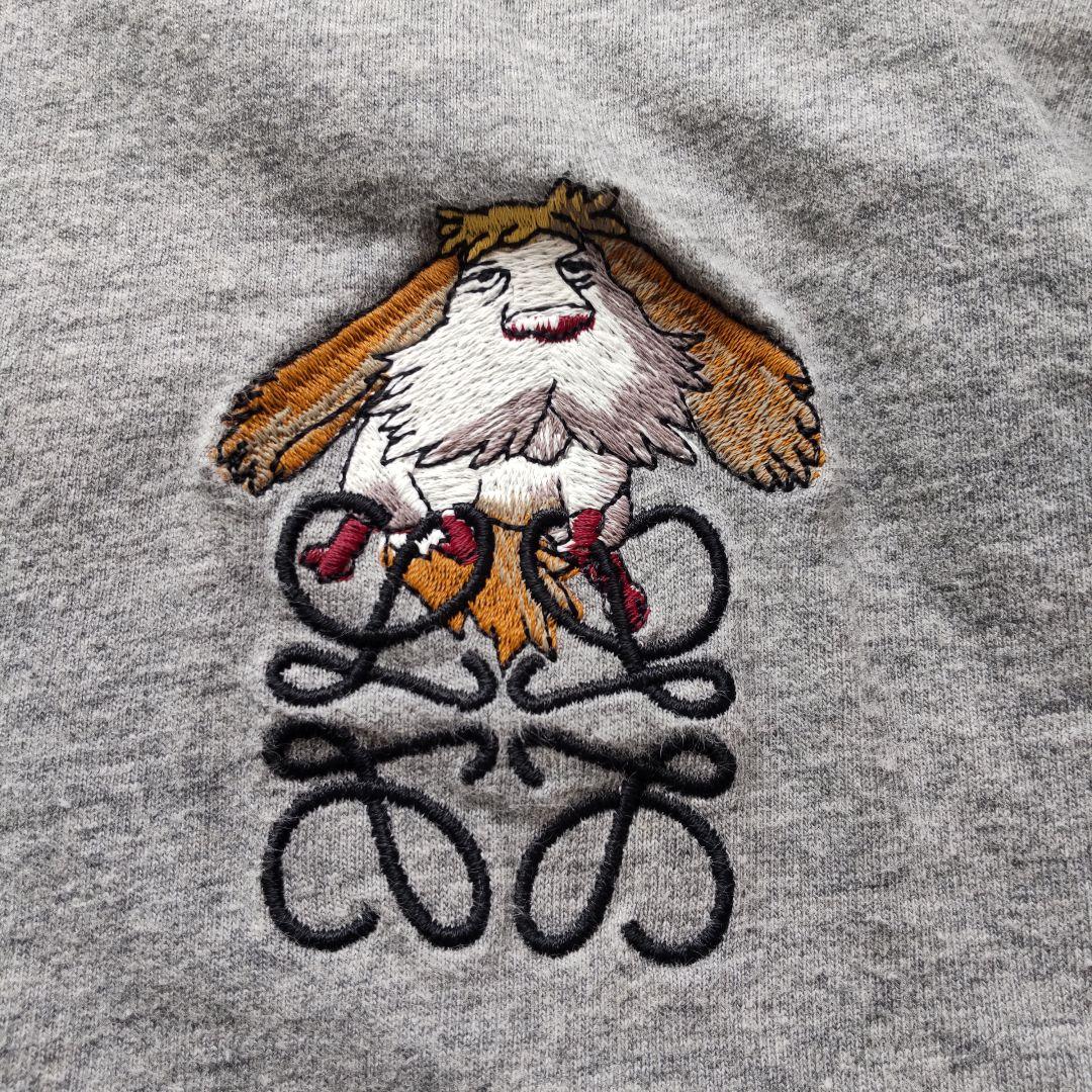 希少 ロエベ×ハウルの動く城 スタジオジブリコラボ アナグラム刺繍 Tシャツ S
