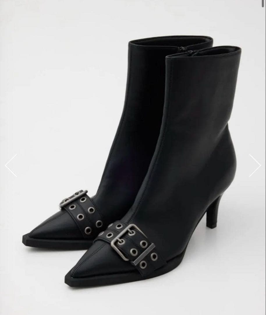 SLY BELTED 2WAY BOOTS ブラック　L