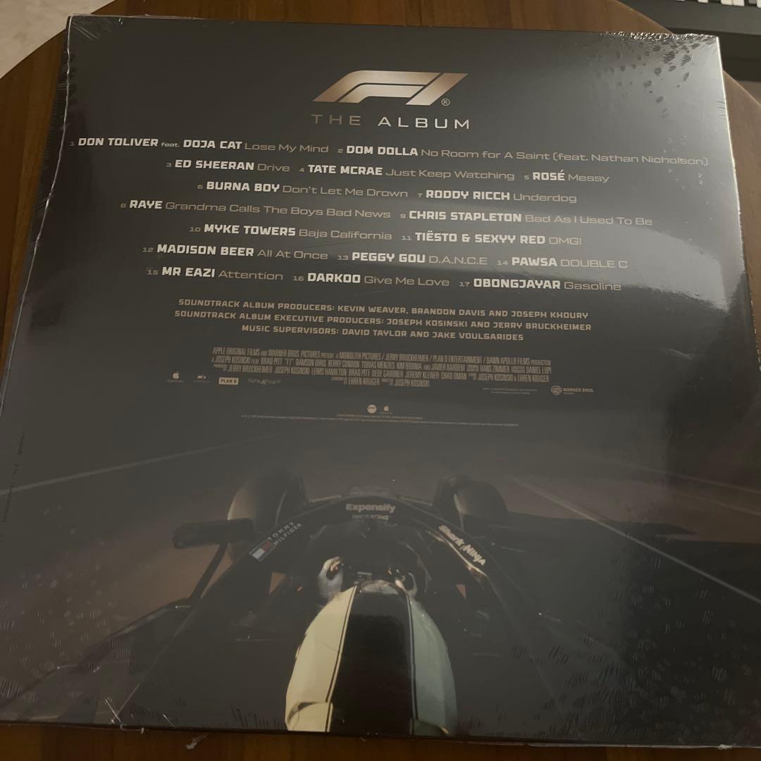 F1 THE ALBUM テストプレス限定黒色レコード