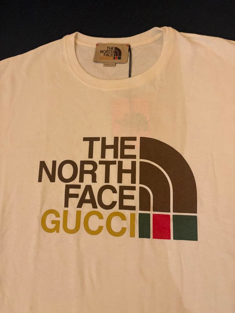 【未使用】GUCCI × THE NORTH FACE コラボ Tシャツ