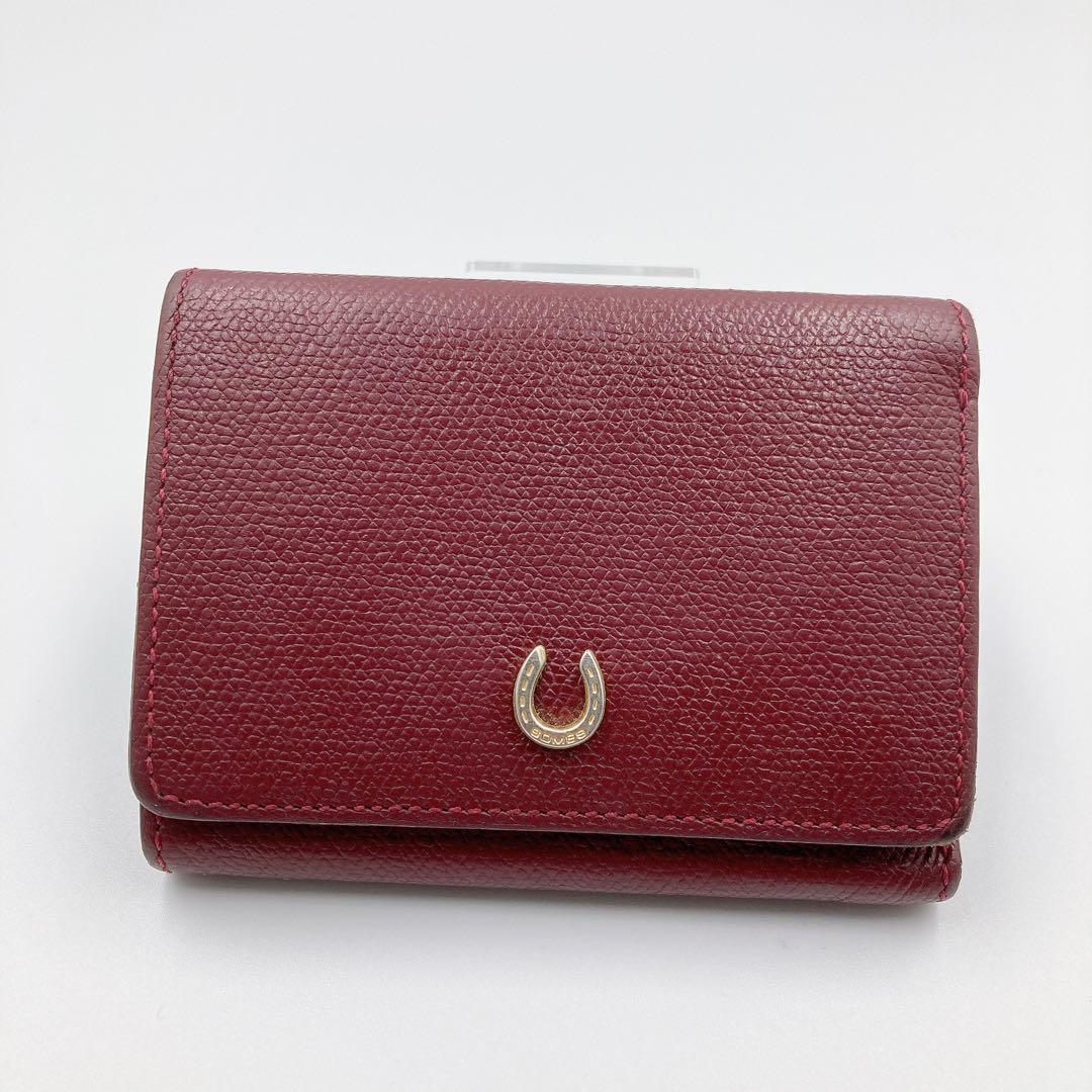 【美品】SOMES SADDLE ソメスサドル ピルエット 三つ折り財布 レザー