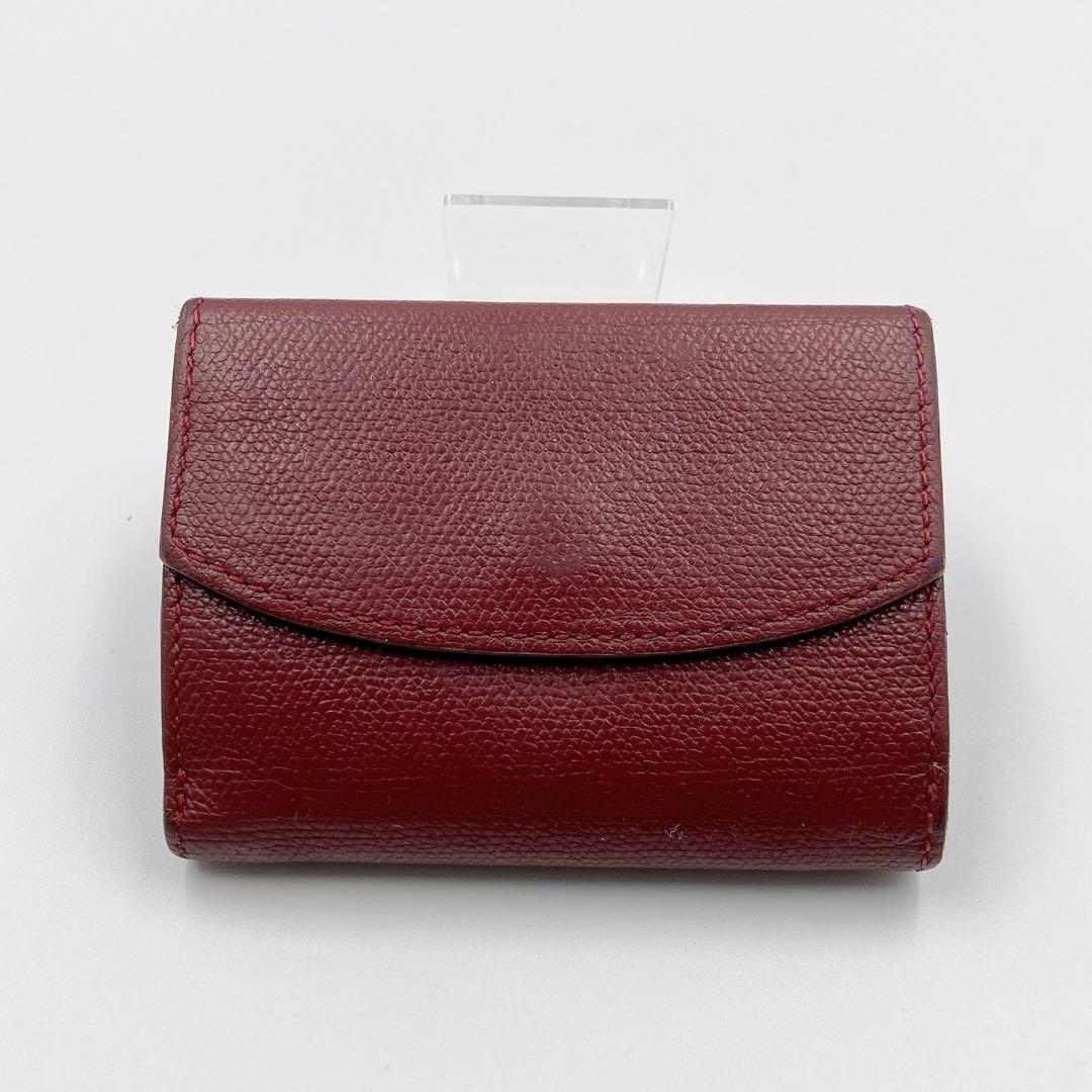 【美品】SOMES SADDLE ソメスサドル ピルエット 三つ折り財布 レザー