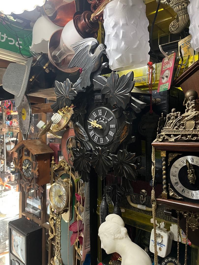 鳩時計、手塚鳩時計、電池式鳩時計