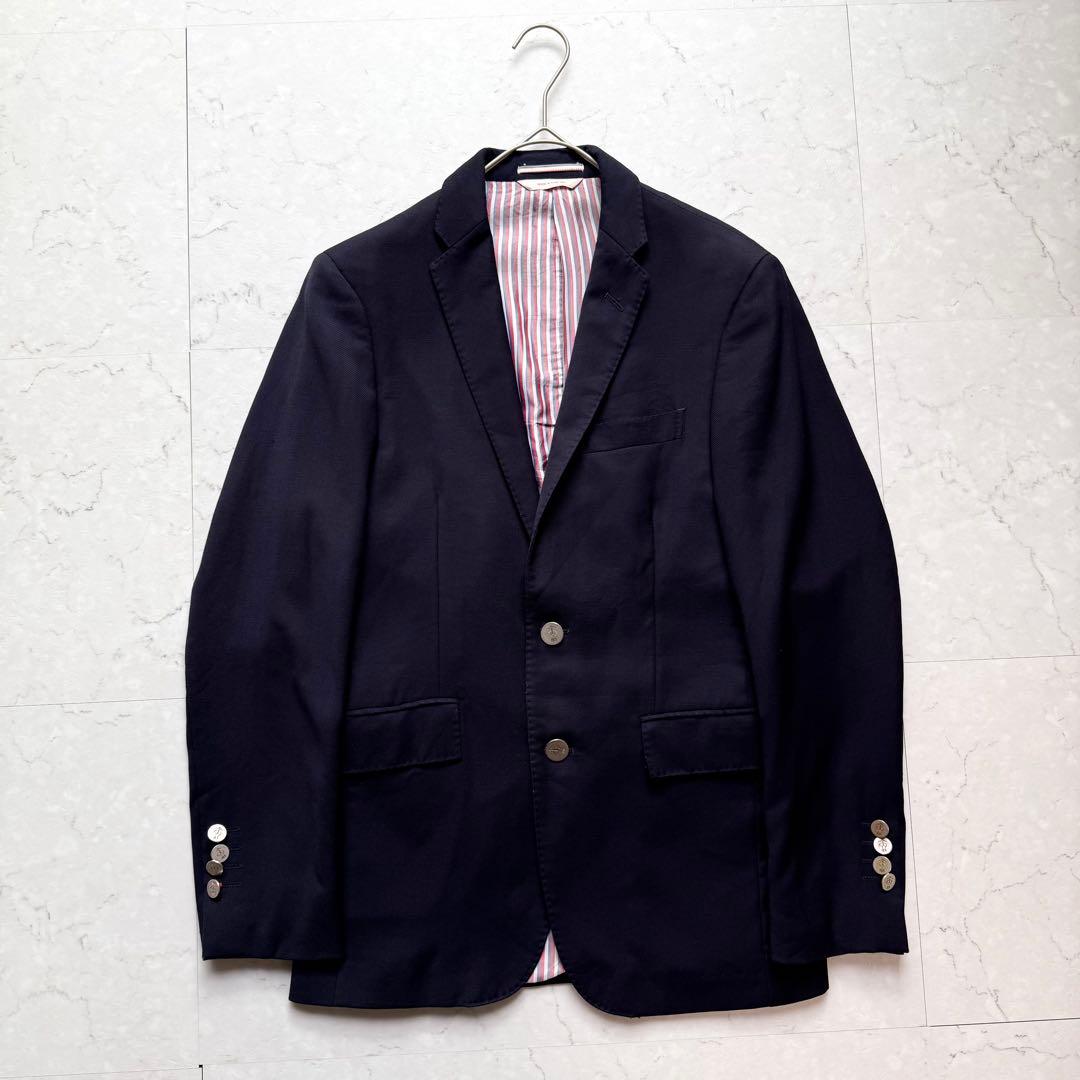Brooks Brothers テーラードジャケット 銀ボタン ストライプ