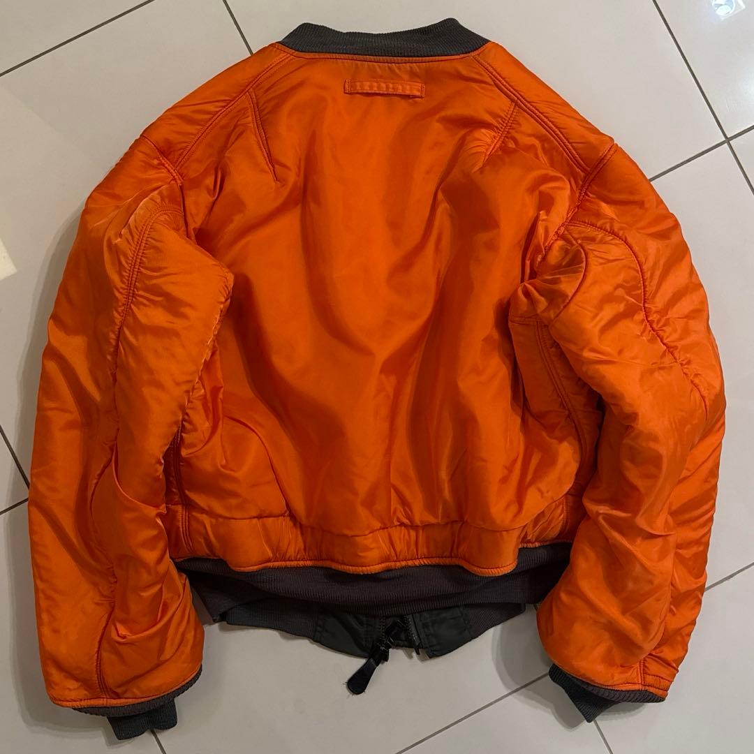 90's ALPHA 1968年復刻モデル MA-1 肉厚 LARGE
