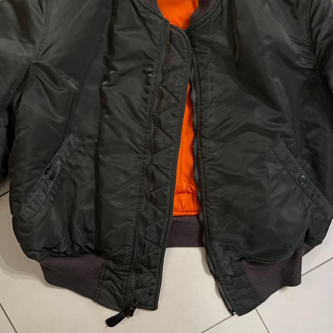 90's ALPHA 1968年復刻モデル MA-1 肉厚 LARGE