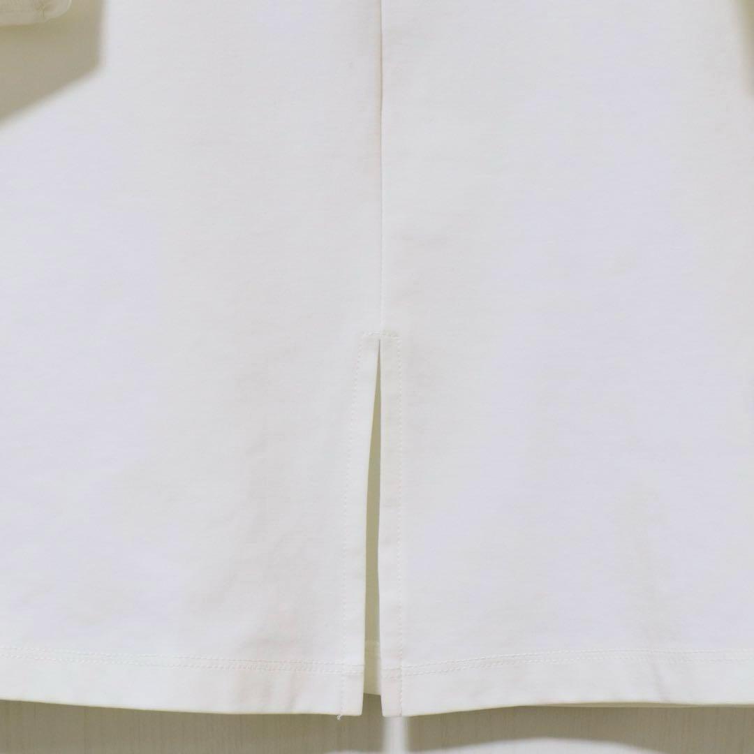 anuans ボリュームスリーブカットトップス　WHITE