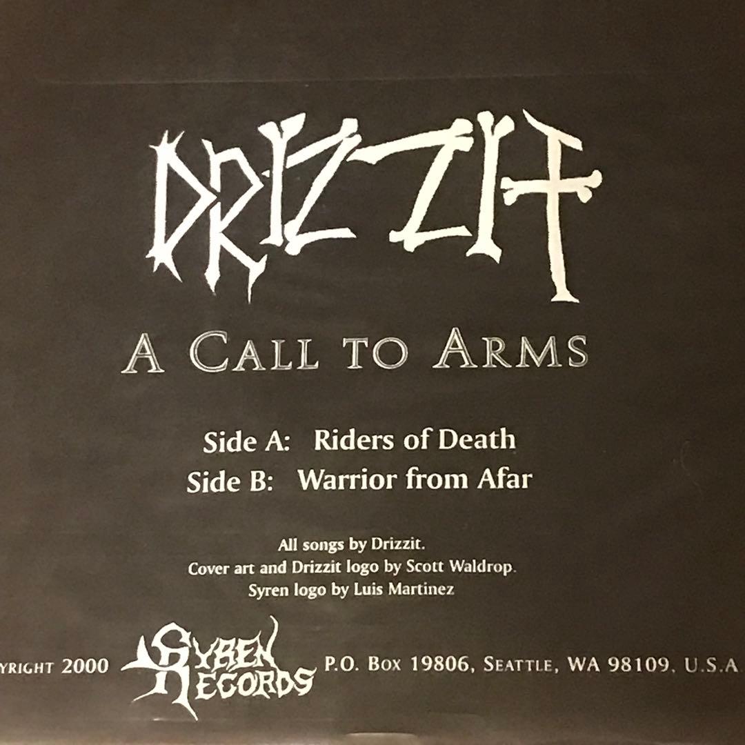 Drizzit A Call to Arms レコード ※未使用