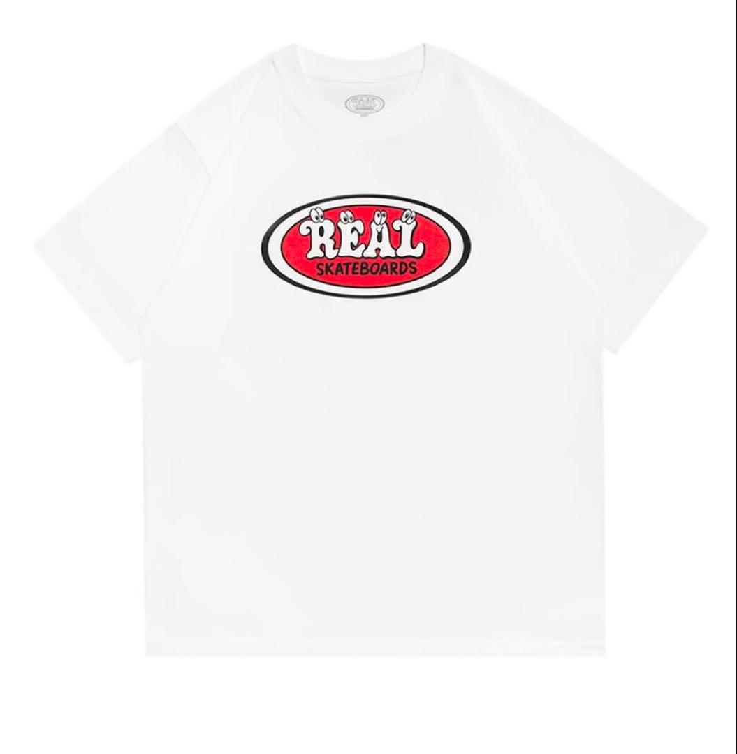 トップス VERDY x REAL SKATEBOARDS Tee White XL