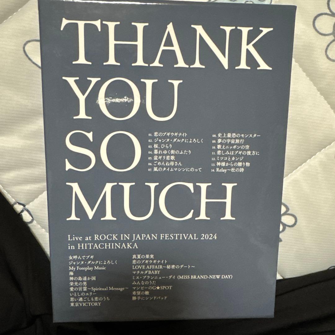 サザン THANK YOU SO MUCH 完全生産限定版
