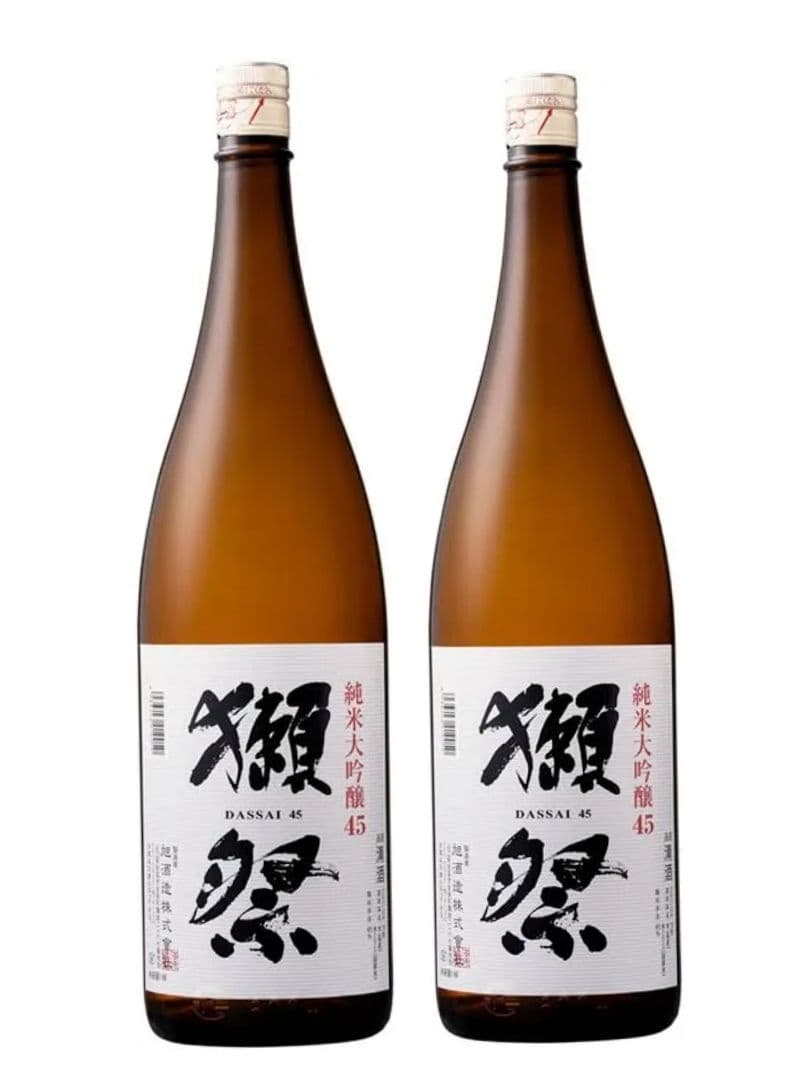 獺祭 純米大吟醸 45 1.8L 2本セット