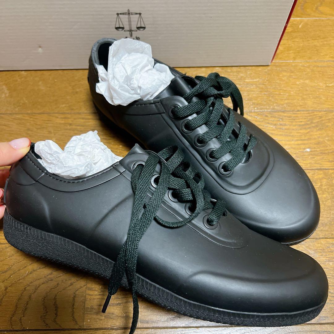 HUNTER ハンター　レインシューズ　スニーカー　新品　UK7