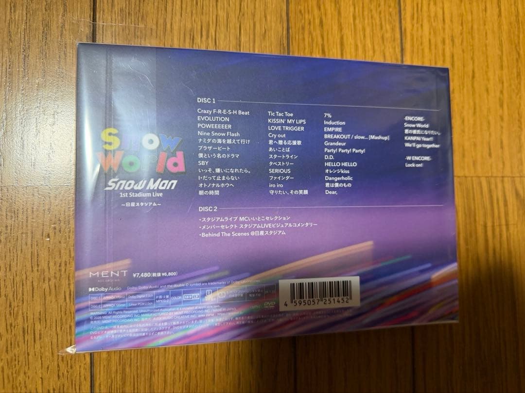 ミュージック  World  Man 1st Stadium Live DVD