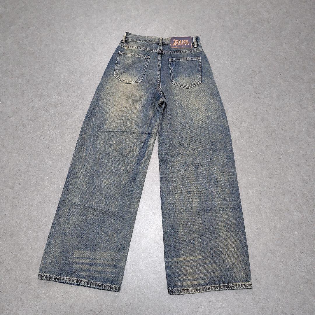 パンツ 00s archive wide buggy denim y2k