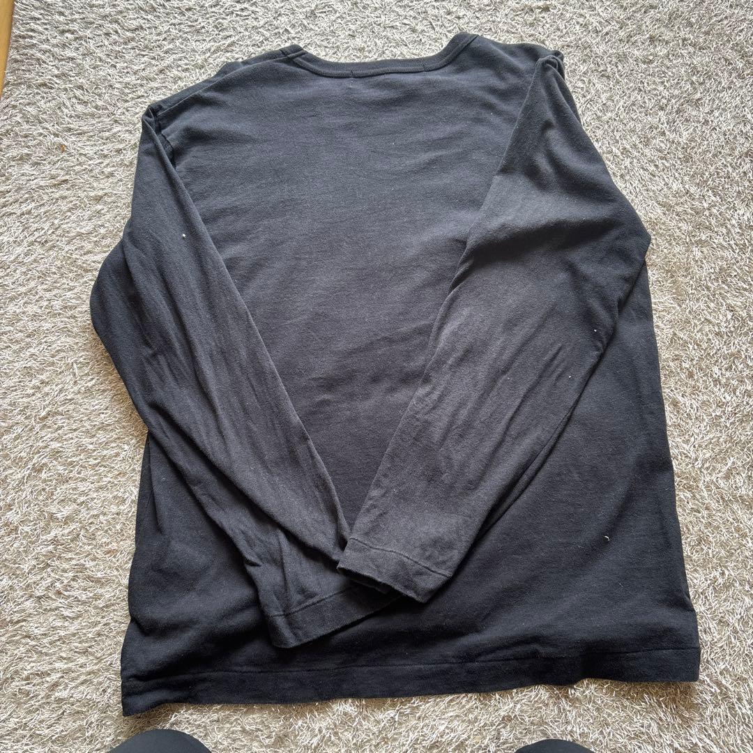 PLAY COMME des GARÇONS ブラック長袖Tシャツ L