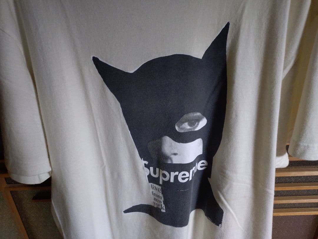 希少XL　Supreme 13SS Cat Woman Tee White