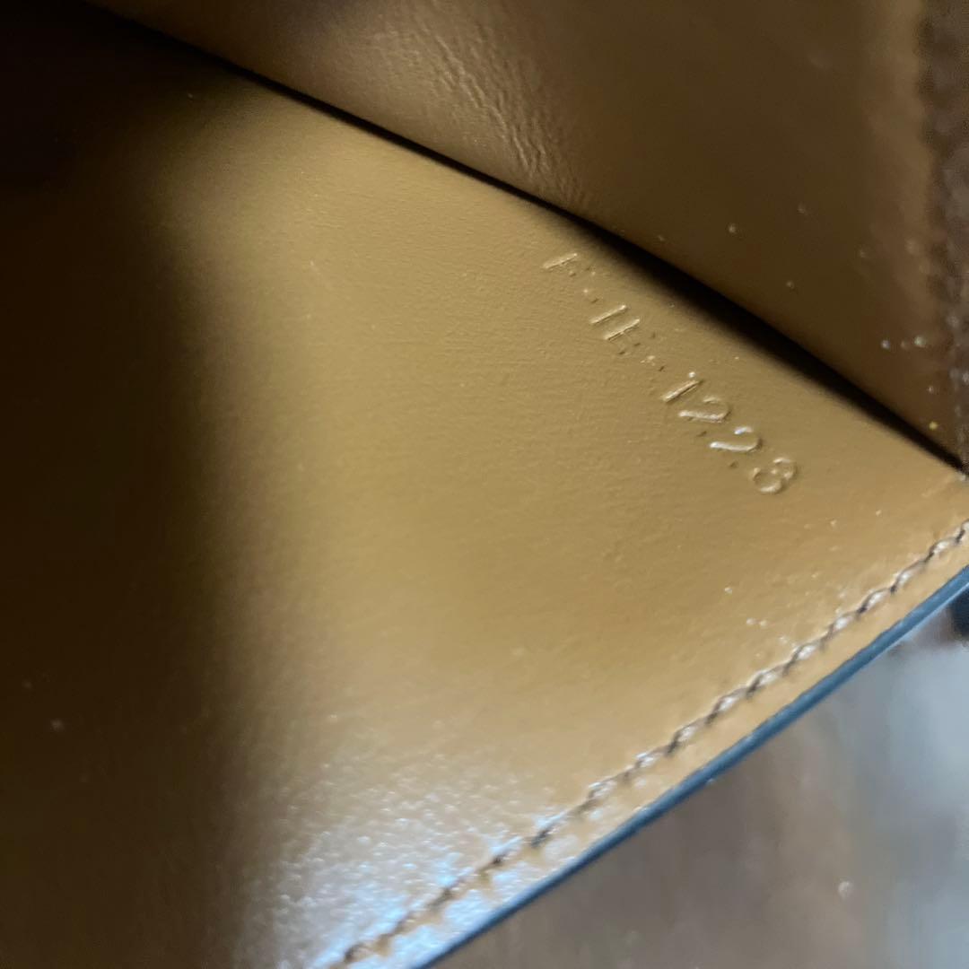 CELINE 三つ折り財布 ブラック ブラウン美品
