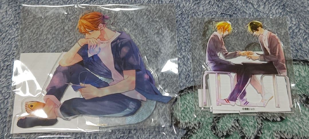 在庫ラスト　佐々木と宮野　平野と鍵浦　アクリルスタンド　イラストカード　他
