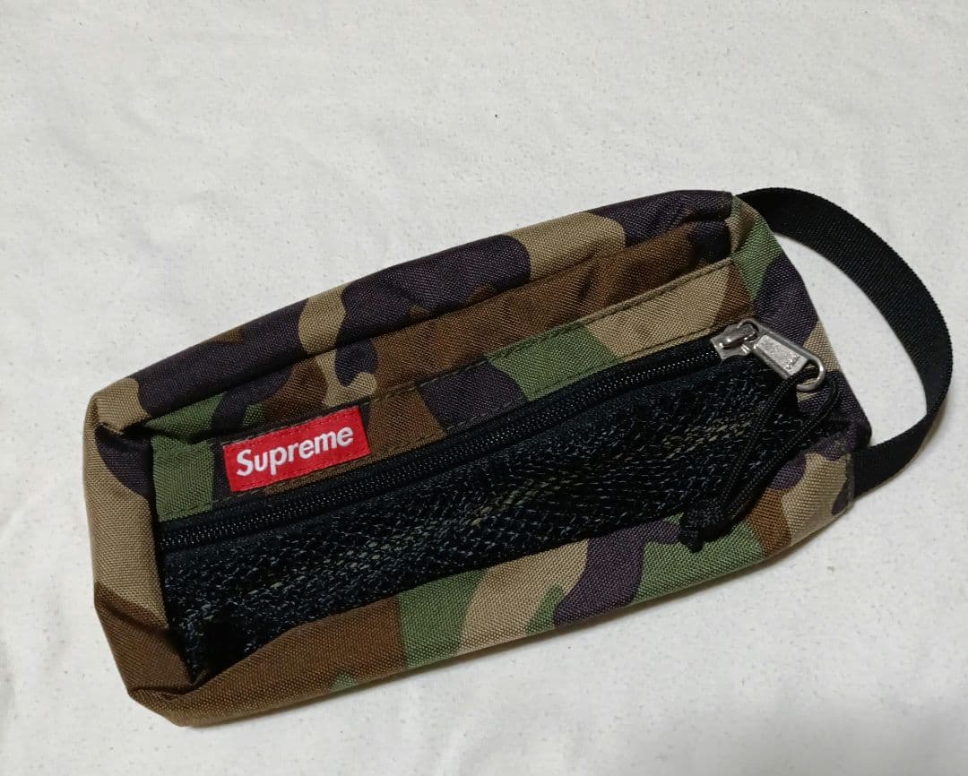 Supreme woodland camo travel porch 3点セット