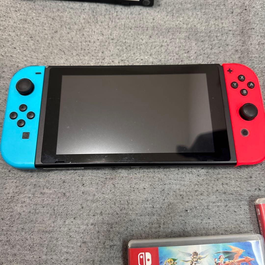 Nintendo Switch 本体のみ青/赤
