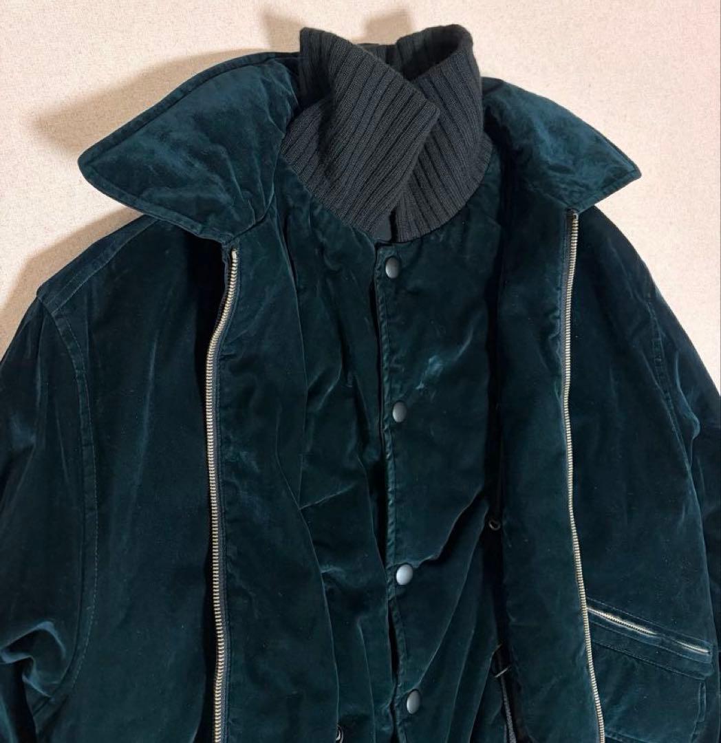 80s Reporter イタリア製 Velour Harrinton JKT