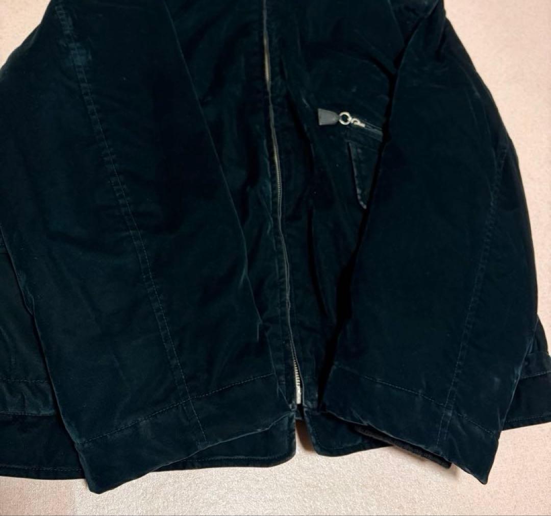 80s Reporter イタリア製 Velour Harrinton JKT