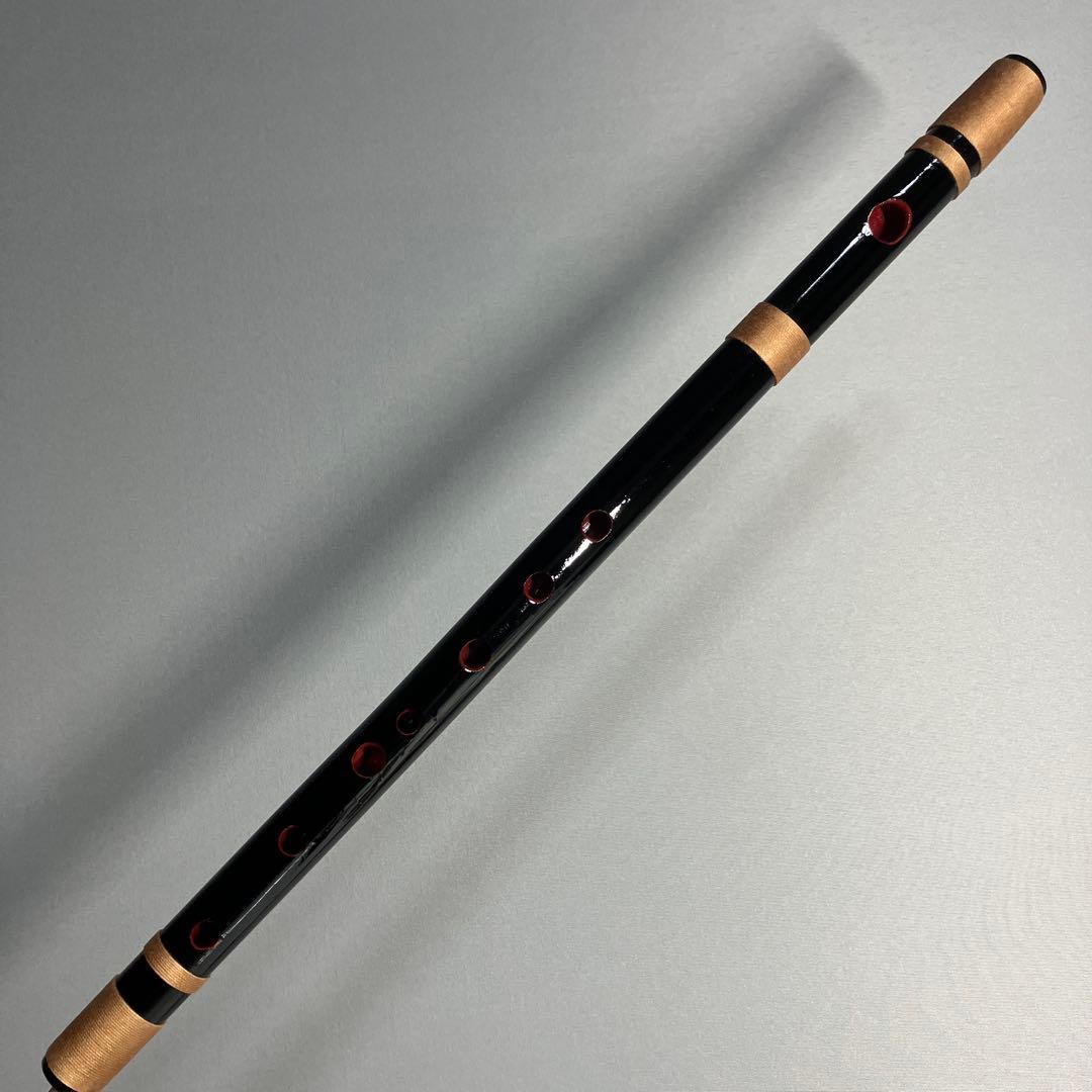 【篠笛八本調子 C管】CMR8-276 唄物　ドレミ調　天地糸巻 西洋音階 竹笛