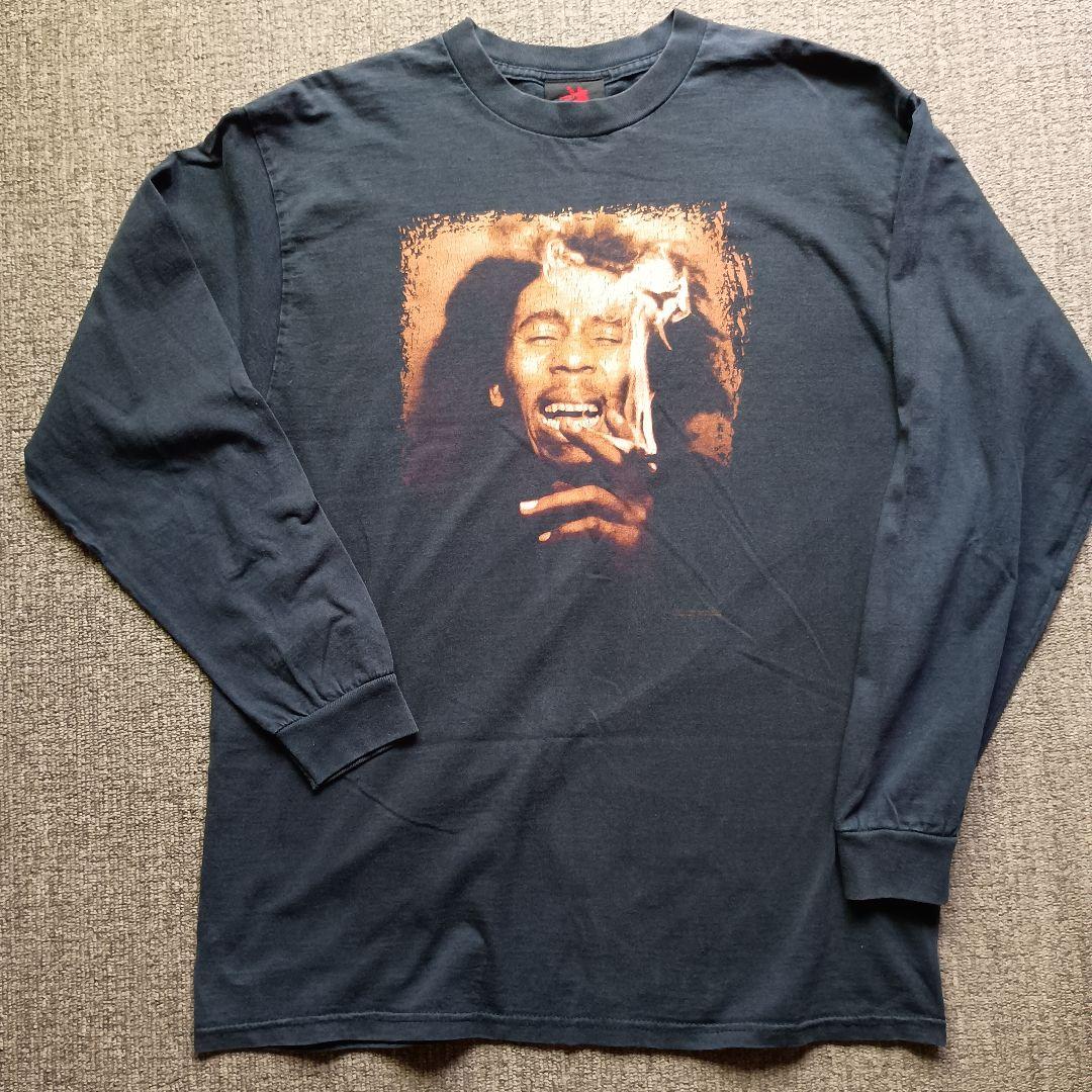 【1点限り】VINTAGE ボブ・マーリー Tシャツ Lサイズ ZION