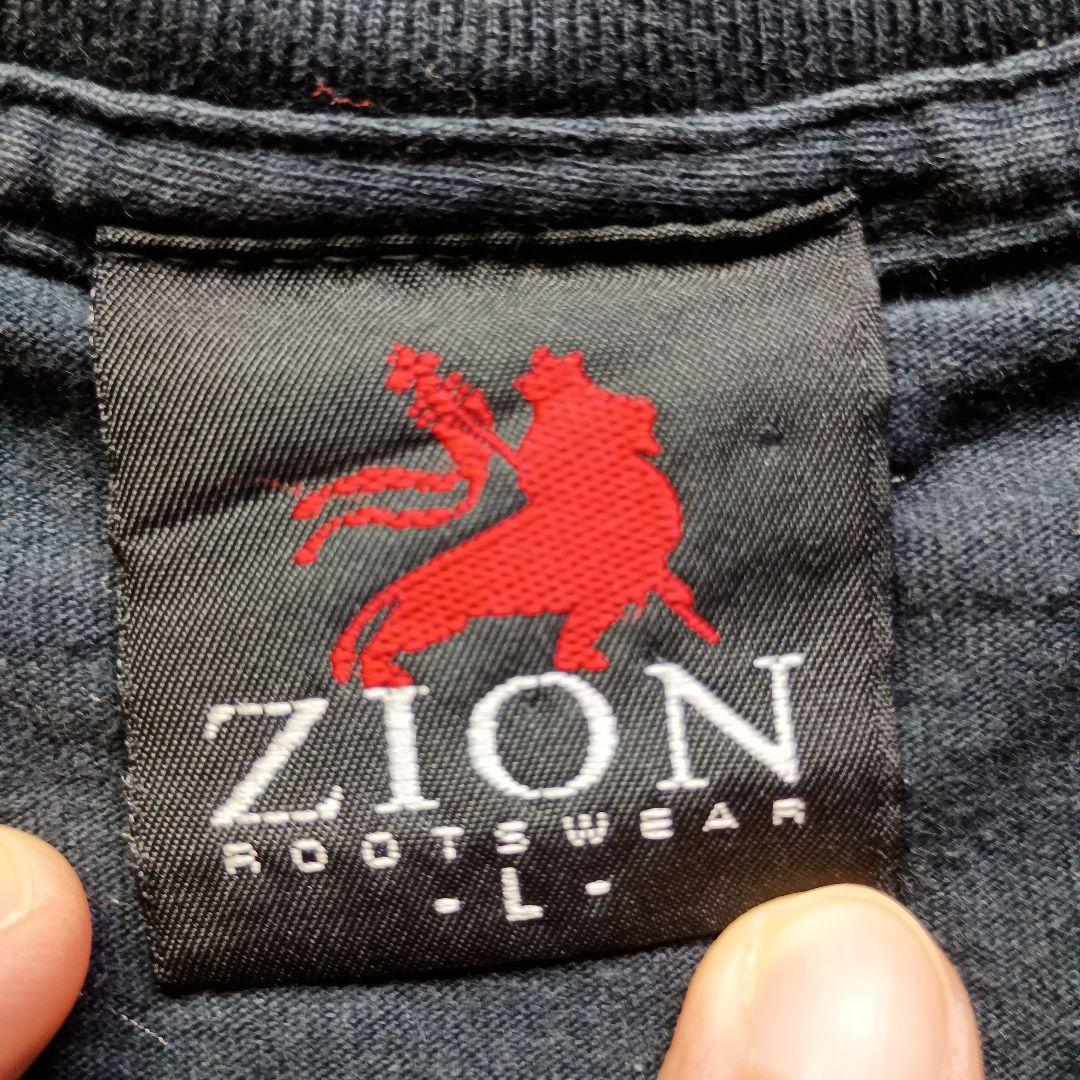 【1点限り】VINTAGE ボブ・マーリー Tシャツ Lサイズ ZION