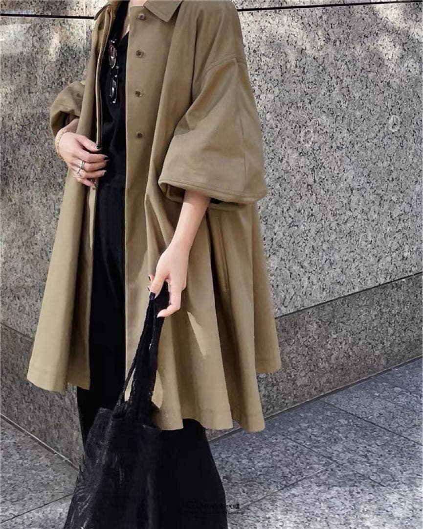 ETRE TOKYOボリュームスリーブオックスショートコート