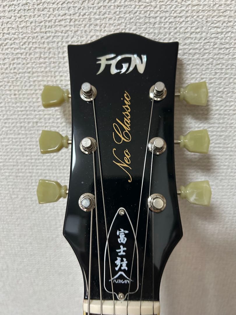 美品！NLS200RFM-FCB フジゲンレスポール