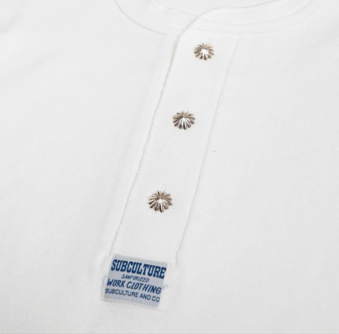 【新品】SubCulture HENLEYNECK T-SHIRT