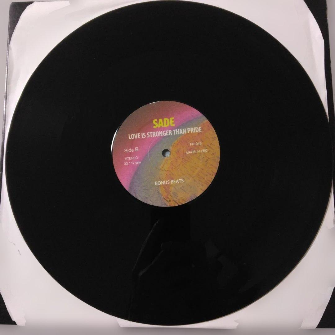 Sade Love Is Stronger Than Pride レコード
