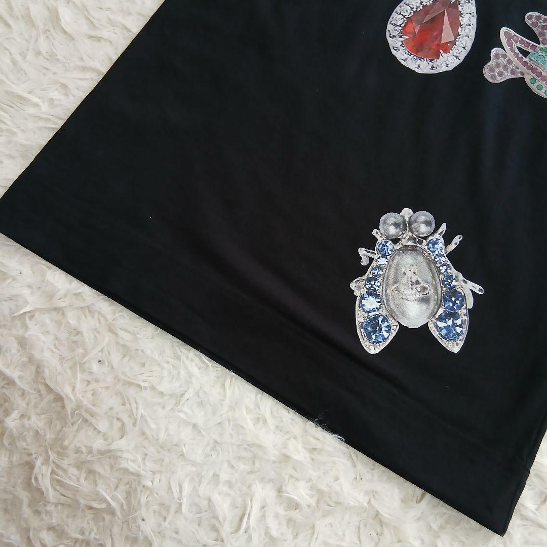 【美品】【Vivienne Westwood】ジュエリー プリント Tシャツ
