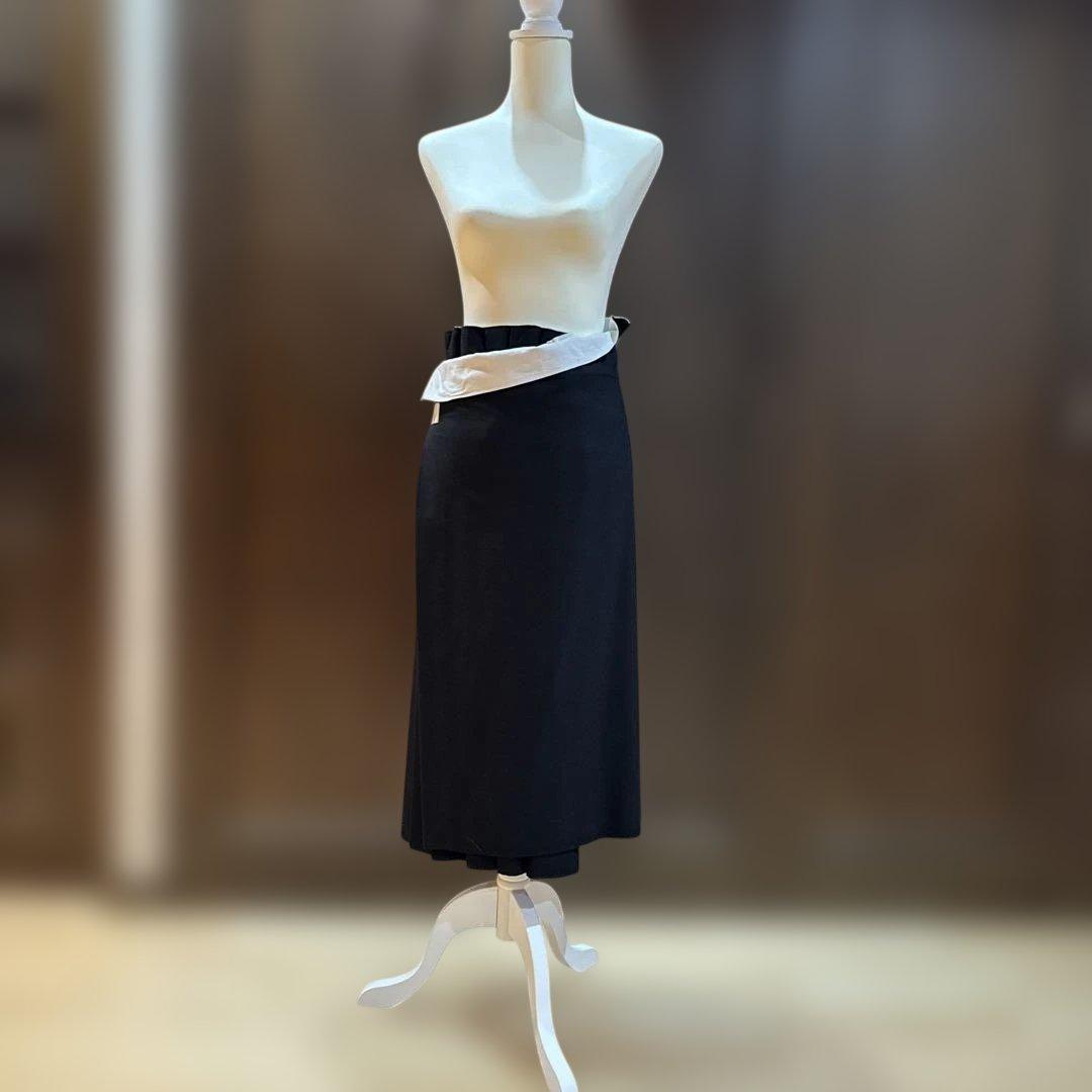試着のみ90年代Yohji Yamamoto ロング巻きスカート
