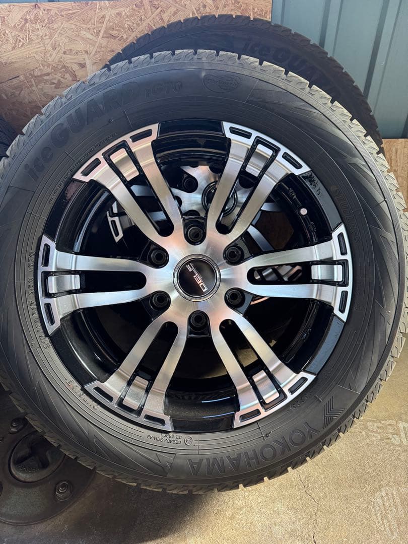 ハイエーススタッドレス4本セット ice GUARD IG60 17インチ