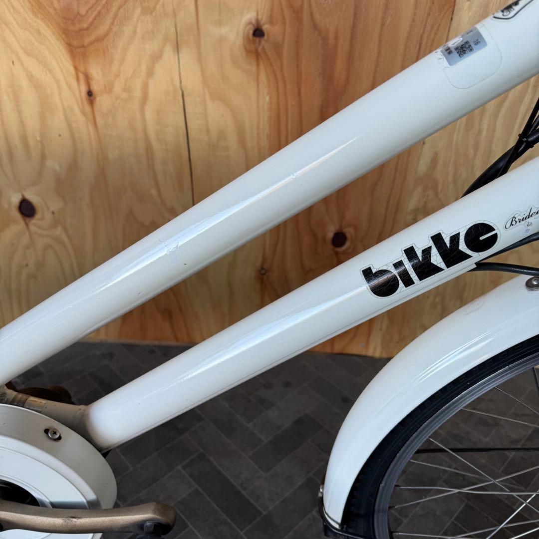 bikke 電動アシスト自転車 ホワイト