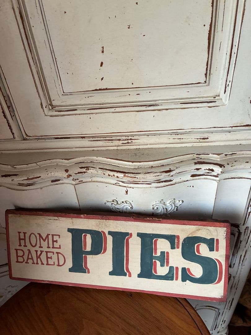専用です　アンティーク　木製サインプレート　BAKED PIESアメリカ