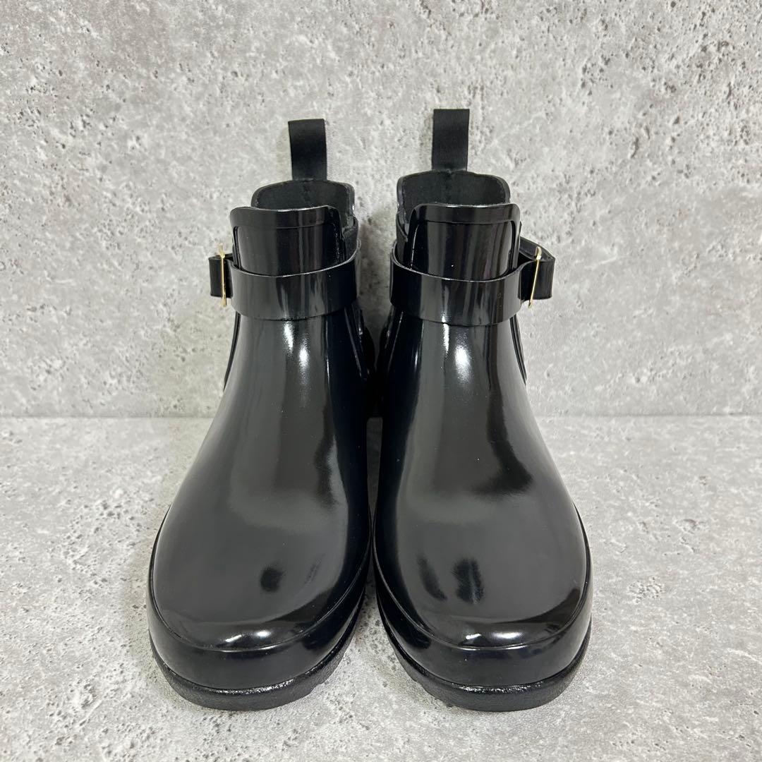 【翌日発送】極美品 ハンター サイドゴア キルティング レインブーツ 23.0
