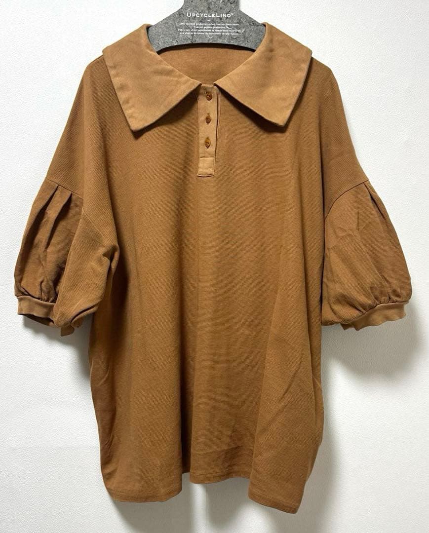 nest Robe コットンサーフニットポロシャツ