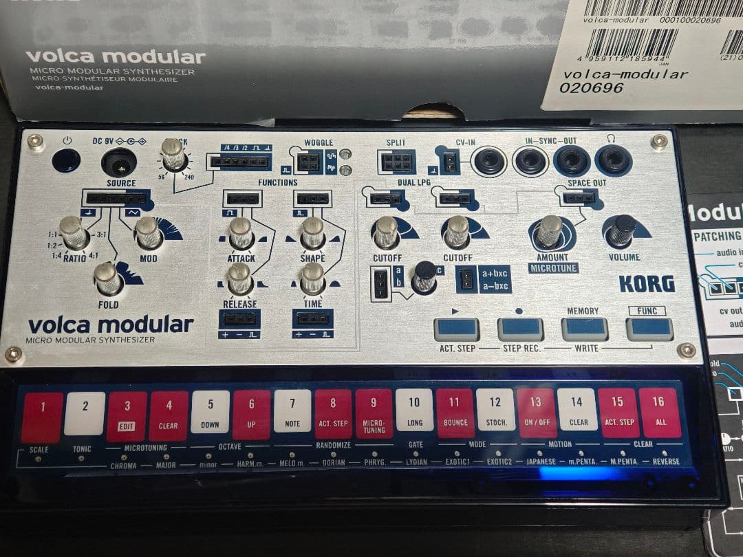 【中古】KORG volca modular シンセサイザー