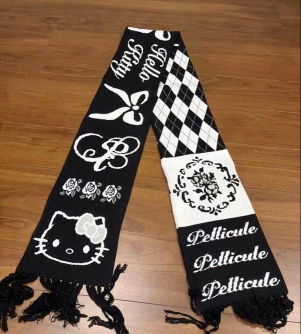 小物 PELLICULE HELLOKITTY hug knitmuffler